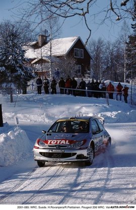 2001款标致206WRC