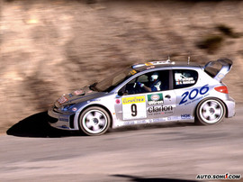 2001款标致206 WRC