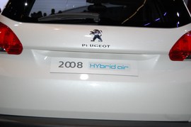 标致2008 HYbrid air 法兰克福车展实拍