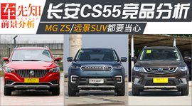   长安CS55竞品分析