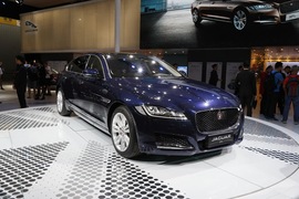   捷豹XFL 成都车展实拍