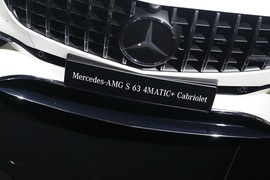   奔驰AMG S63 Cabriolet法兰克福车展实拍