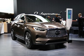   英菲尼迪QX50 北美车展实拍