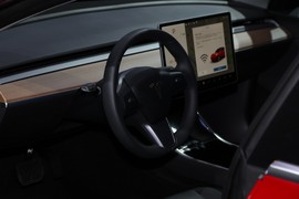   特斯拉Model 3北京车展实拍