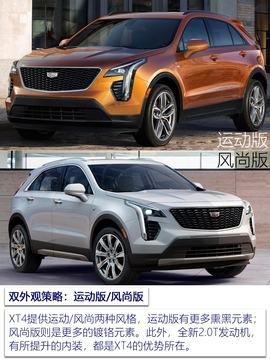   2018款凯迪拉克XT4 28T 四驱铂金运动型