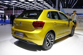   大众Polo Plus 车展实拍
