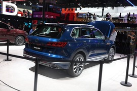   大众途锐PHEV 广州车展实拍