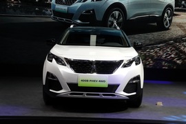   标致4008 PHEV 成都车展实拍