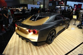   日产GT-R50 北京车展实拍