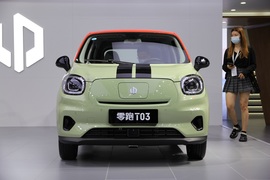   零跑T03 成都车展实拍