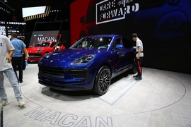   保时捷Macan 成都车展实拍
