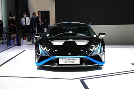   兰博基尼Huracan STO 成都车展实拍