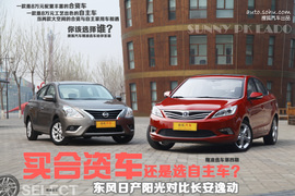   日产阳光对比长安逸动导购图解