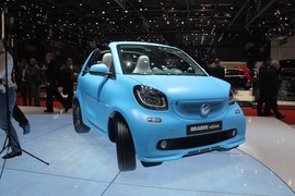   smart fortwo BRABUS日内瓦车展实拍
