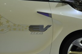   丰田FT-EV II电动概念车车展实拍