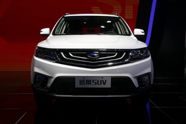   吉利远景SUV 成都车展实拍