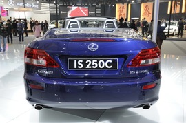   雷克萨斯IS250C 车展实拍