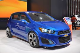   雪佛兰AVEO RS 车展实拍