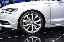   2012款奥迪A6 Hybrid 北美车展实拍