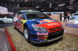   雪铁龙C4 WRC 车展实拍