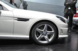 全新奔驰SLK350上海车展实拍