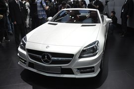 全新奔驰SLK350上海车展实拍