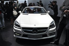 全新奔驰SLK350上海车展实拍