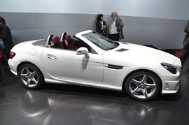 全新奔驰SLK350上海车展实拍