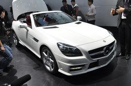 全新奔驰SLK350上海车展实拍