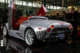   世爵C8 Spyder上海车展实拍