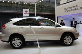   曙光旗胜V3上海车展实拍