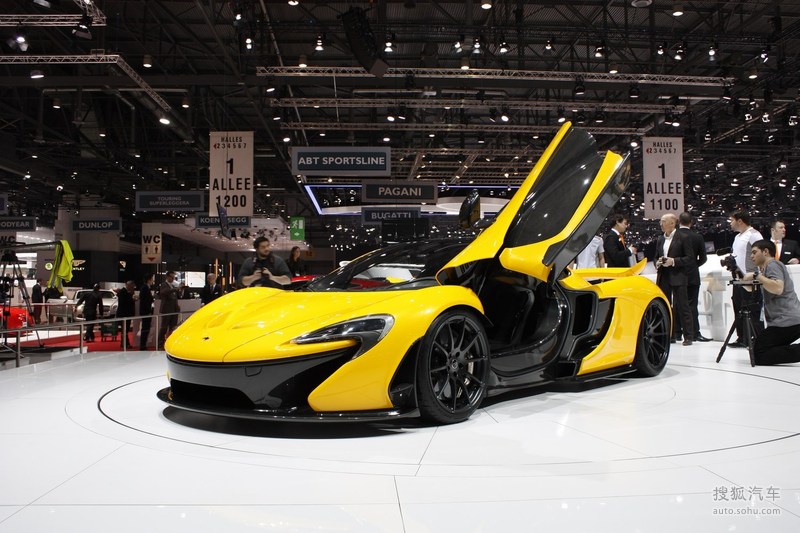 迈凯伦p1日内瓦车展实拍