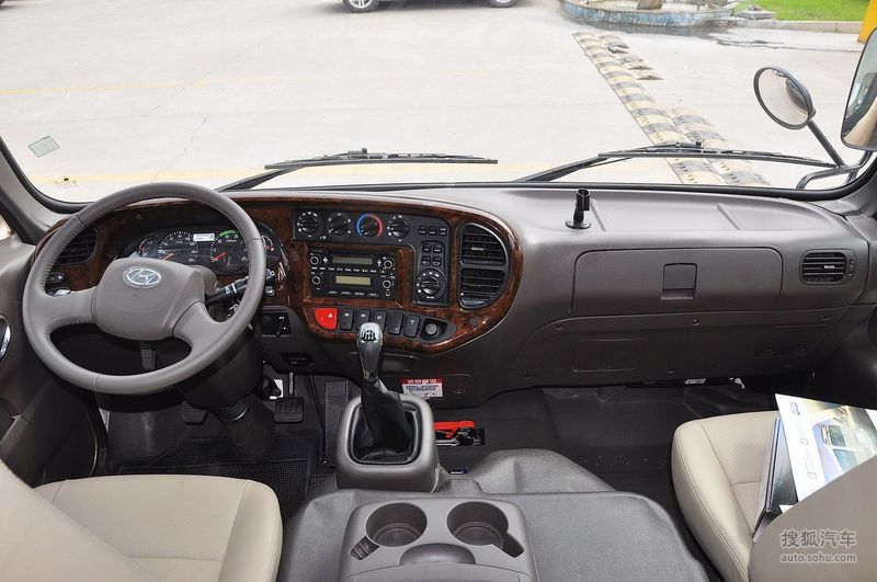 【 现代康恩迪图片】_浅色真皮_内饰_搜狐汽车网