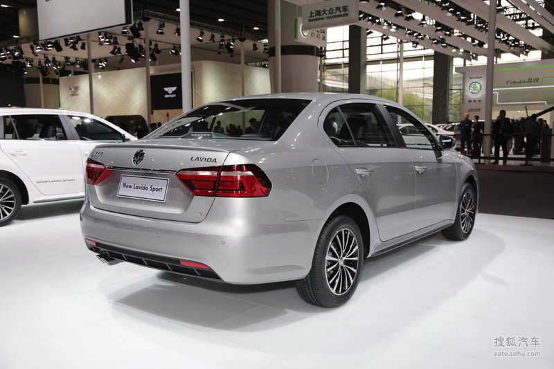 大众全新朗逸运动版广州车展实拍