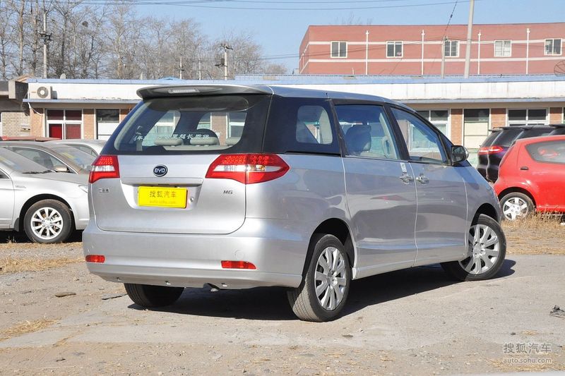 【 比亚迪m6图片】_银色_外观_搜狐汽车网