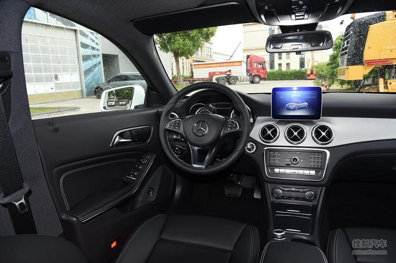 【 奔驰cla级图片】_黑色_内饰_搜狐汽车网