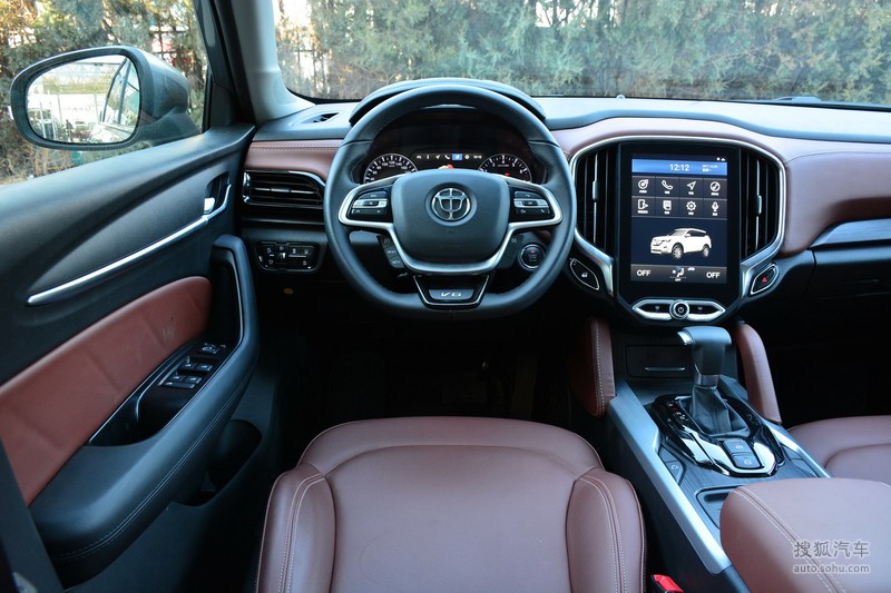 【 中华v6图片】_黑色/棕色_内饰_搜狐汽车网