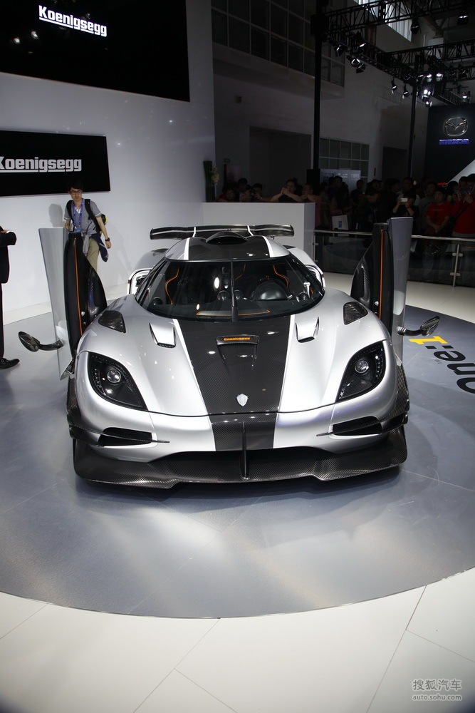 科尼赛克one1北京车展实拍