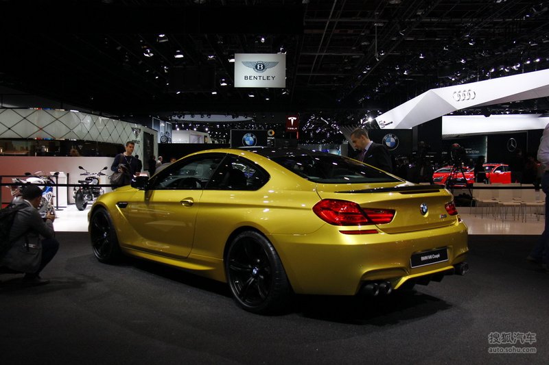宝马m6coupe北美车展实拍