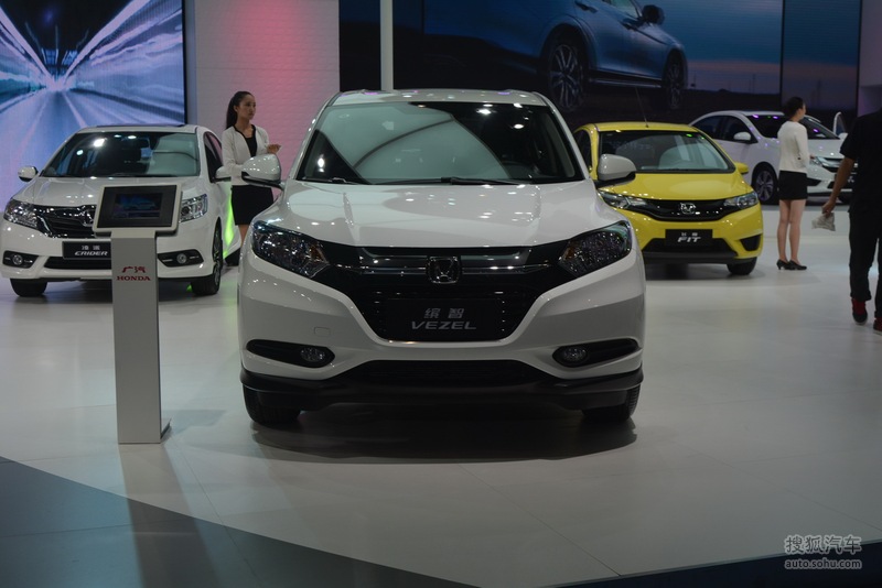 本田缤智成都车展实拍