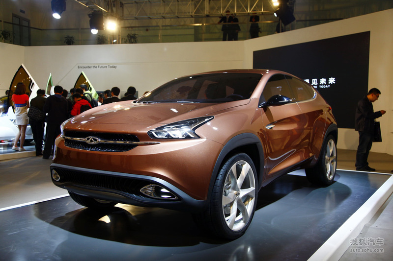 奇瑞suv概念车tx现场实拍