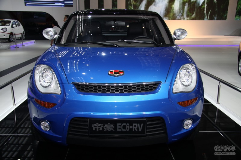 吉利帝豪吉利汽车ec6-rv帝豪ec6-rv 深港澳车展实拍