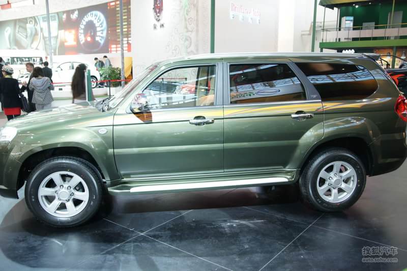 中兴中兴汽车无限中兴无限v7车展实拍