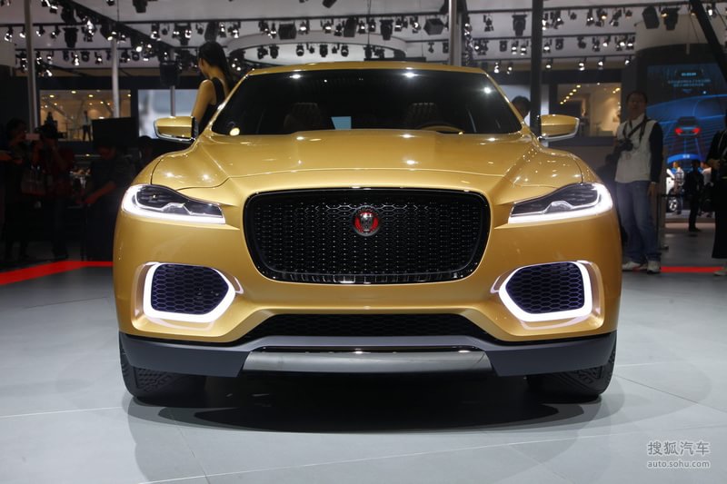 捷豹cx17概念车广州车展实拍