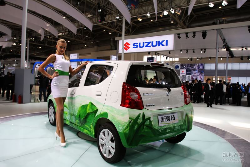 铃木奥拓车展实拍