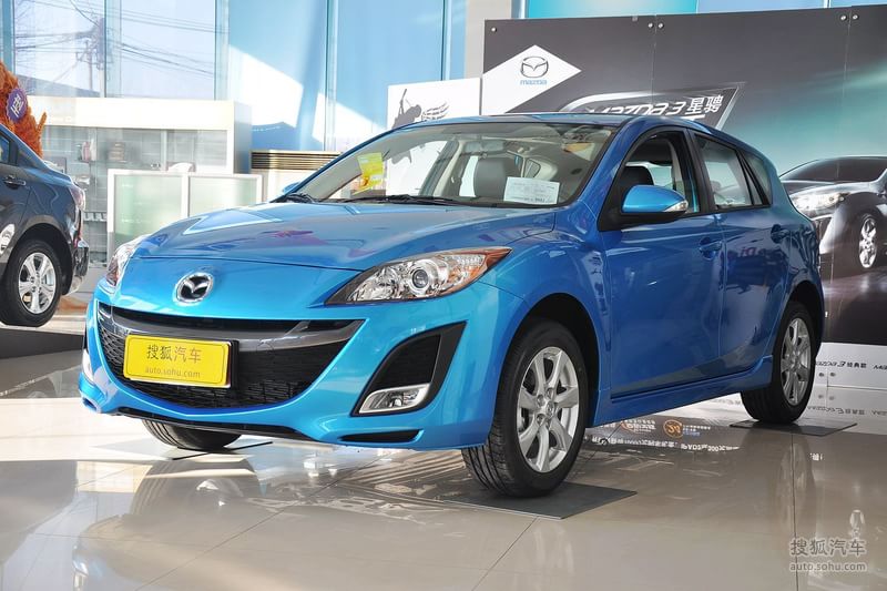 【马自达3星骋两厢 2012款2.0l 自动豪华型外观晴空蓝图片t1152467】_