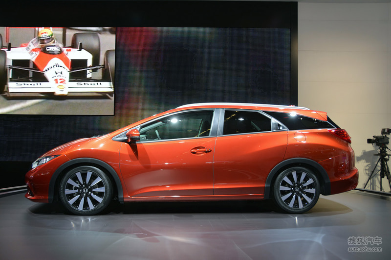 本田进口本田思域旅行版本田思域旅行车 法兰克福车展实拍
