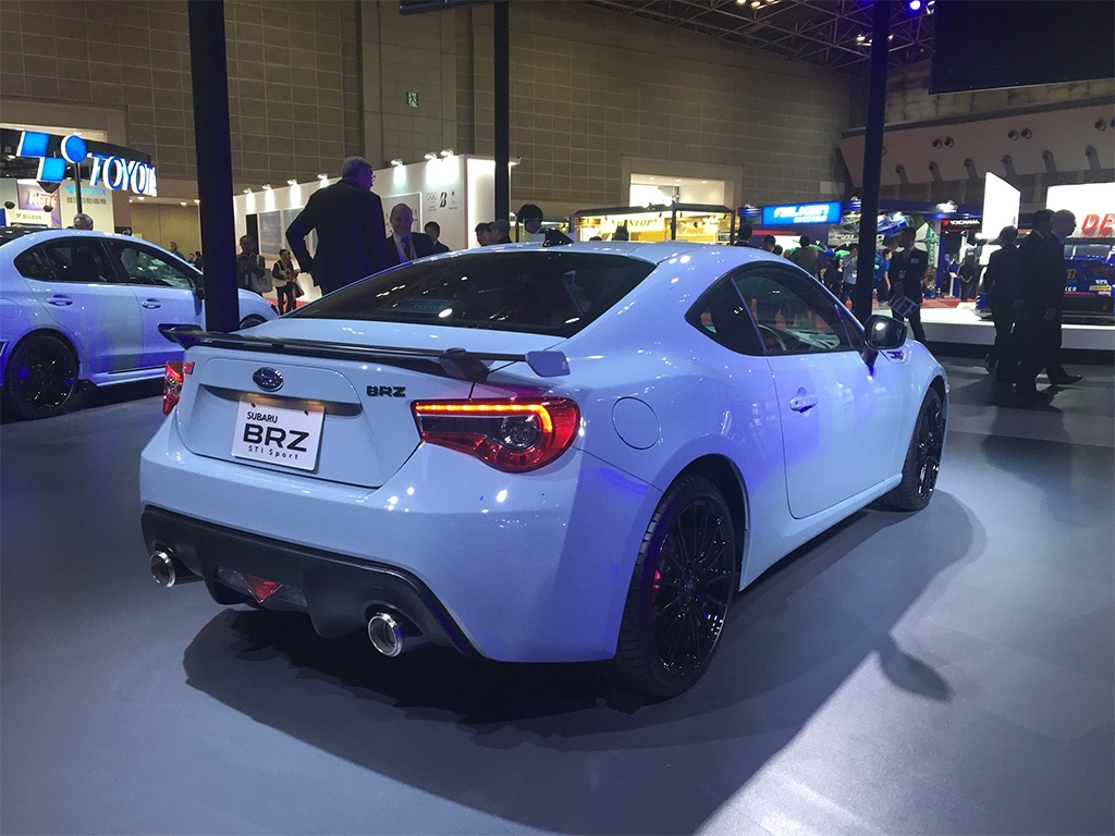 2017东京车展:斯巴鲁brz sti sport
