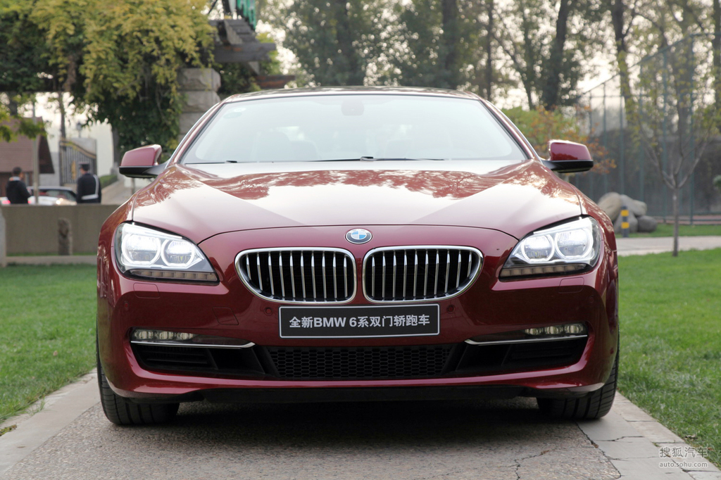 宝马6系双门2012款650i外观朱砂红t1050611图片_图库_搜狐汽车