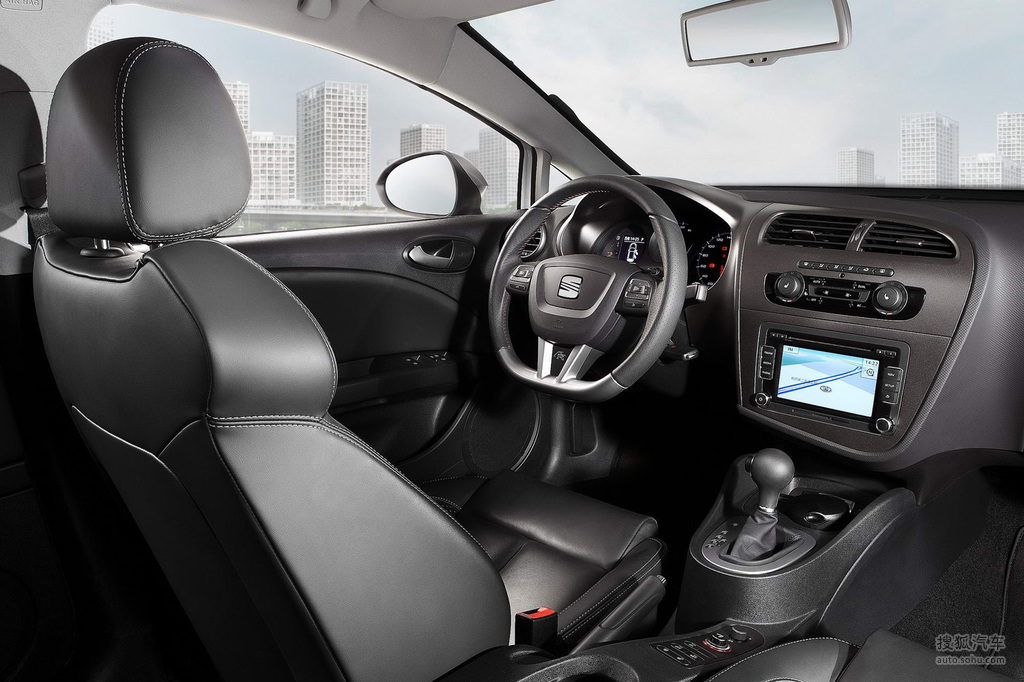 西雅特leon官方深色内饰g1354463高清图片_图库_搜狐汽车
